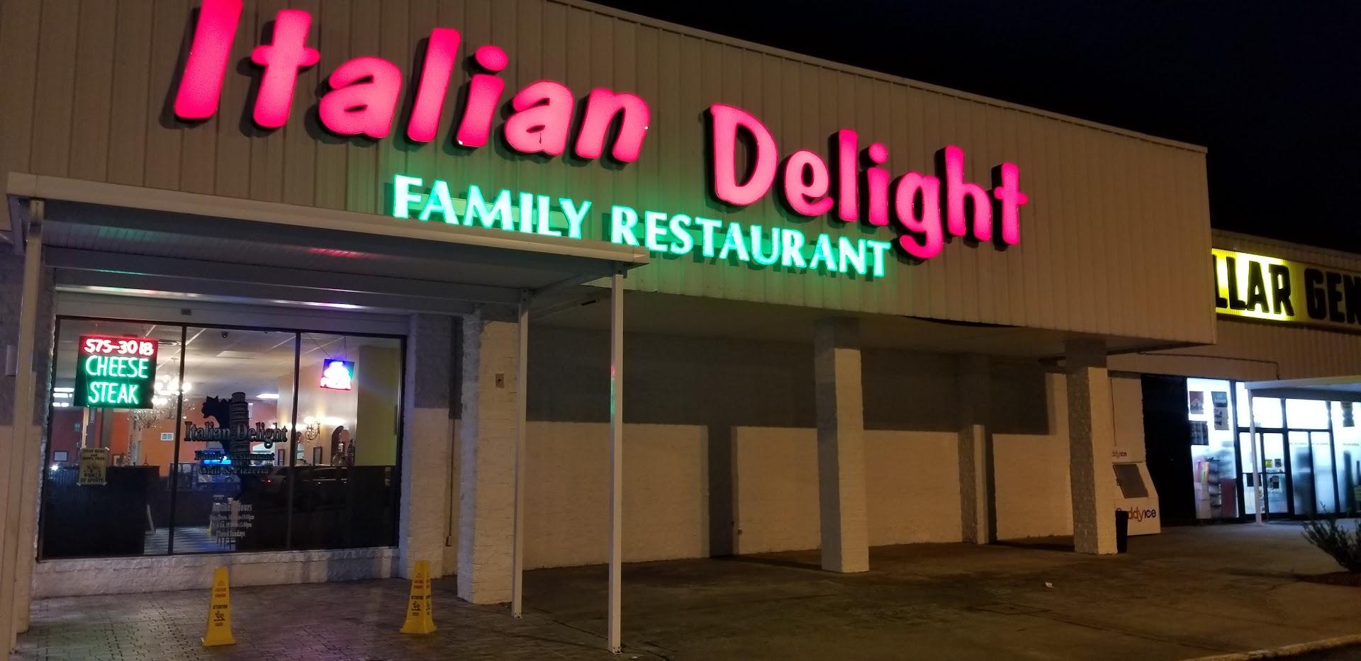 Italian Delight Family Restaurant Menu image 2