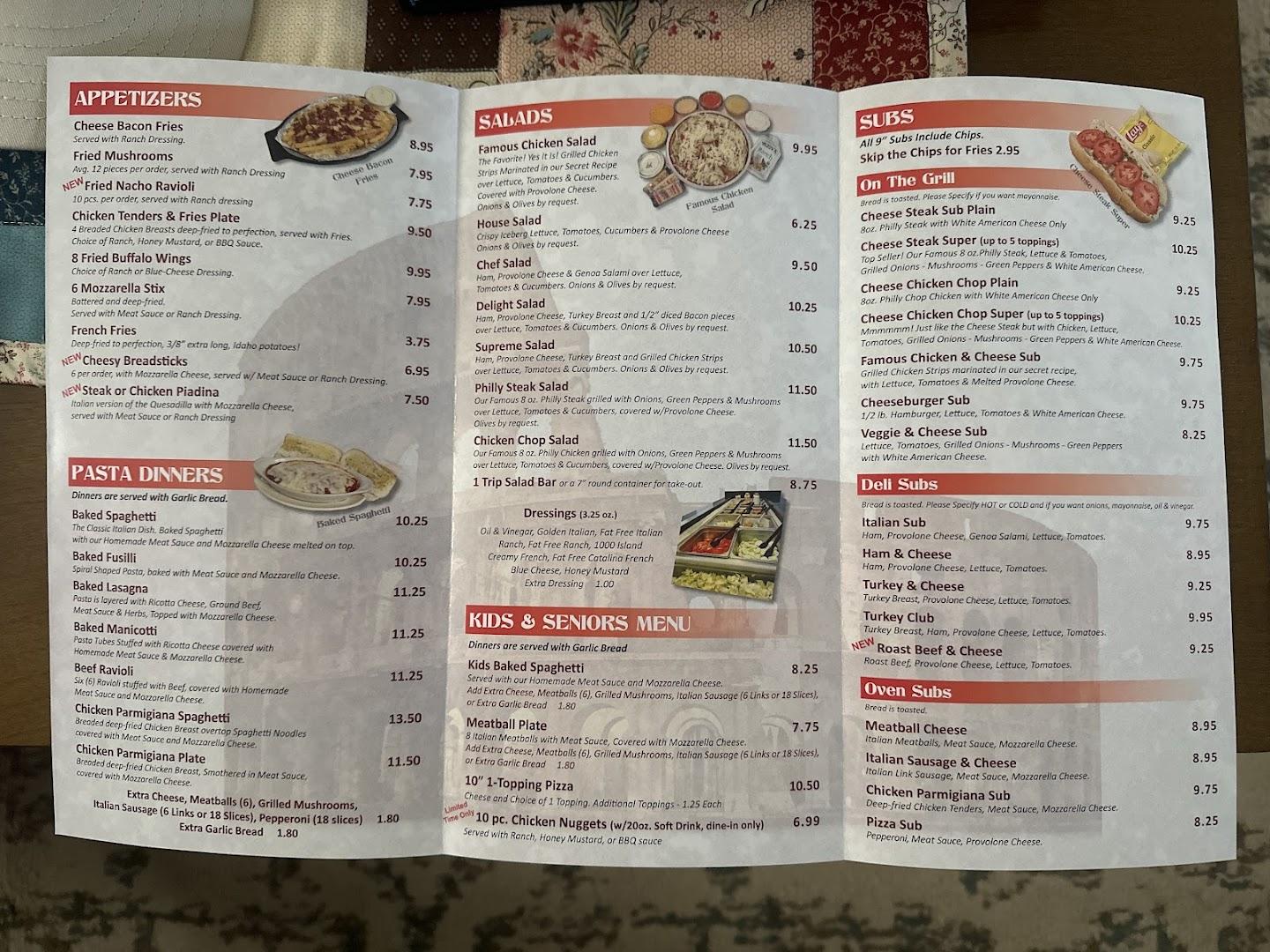 Italian Delight Family Restaurant Menu image 3